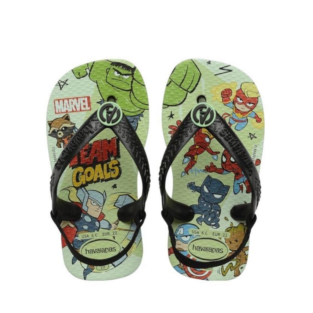 SANDALIA INFANTIL HAVAIANAS BABY MARVEL