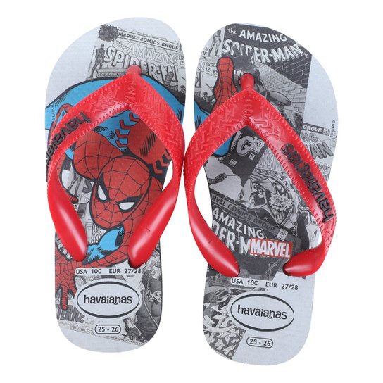 Sandália Infantil Havaianas Top Marvel Clas Masculina - Preto Menor preço em Sandália Infantil Havaianas Top Marvel Clas Masculina - Preto