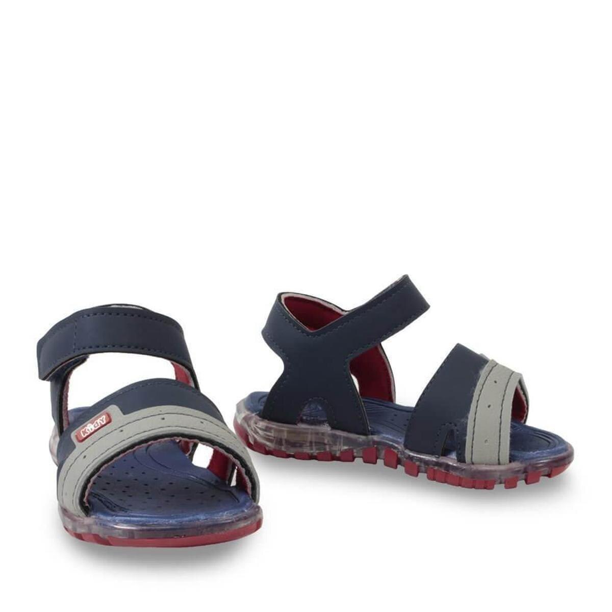 Sandália Infantil Kidy Led Masculina - Marinho | Netshoes