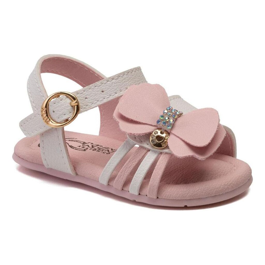 Sandália Infantil Klin Cup Cake Branco E Rosa Claro 515.213