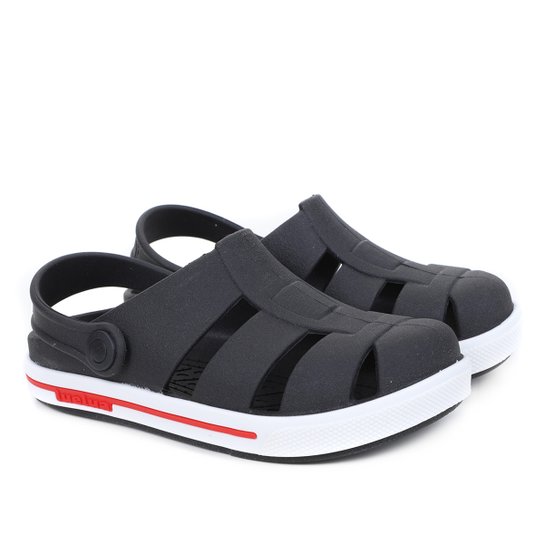 Sandália Infantil Luelua Babuche Play Masculina - Preto é ruim? Sandália Infantil Luelua Babuche Play Masculina - Preto é boa?