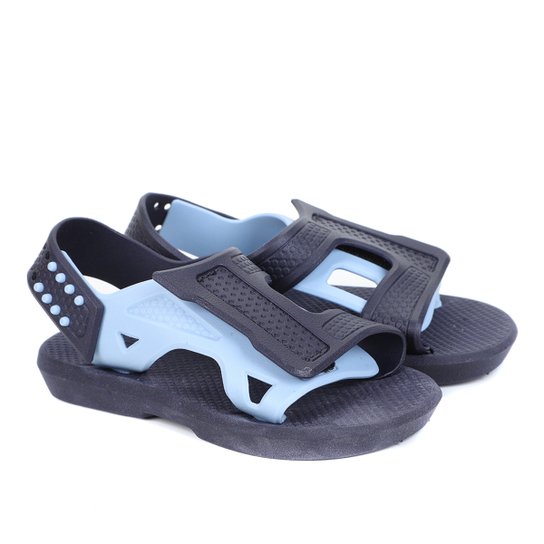 Sandália Infantil Luelua Papete Bicolor Masculina - Azul é ruim? Sandália Infantil Luelua Papete Bicolor Masculina - Azul é boa?