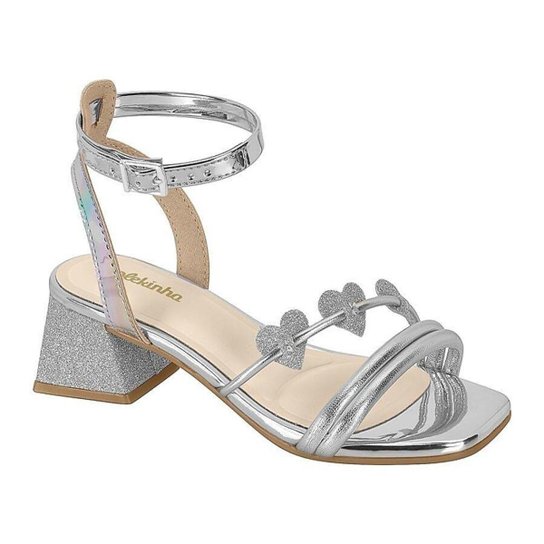 Salto Médio Sandalia De Festa Mercado Livre Sandália Salto Baixo