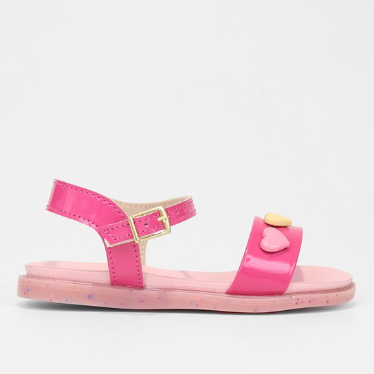 Sandália Infantil Molekinha Corações Feminina - Pink é boa?