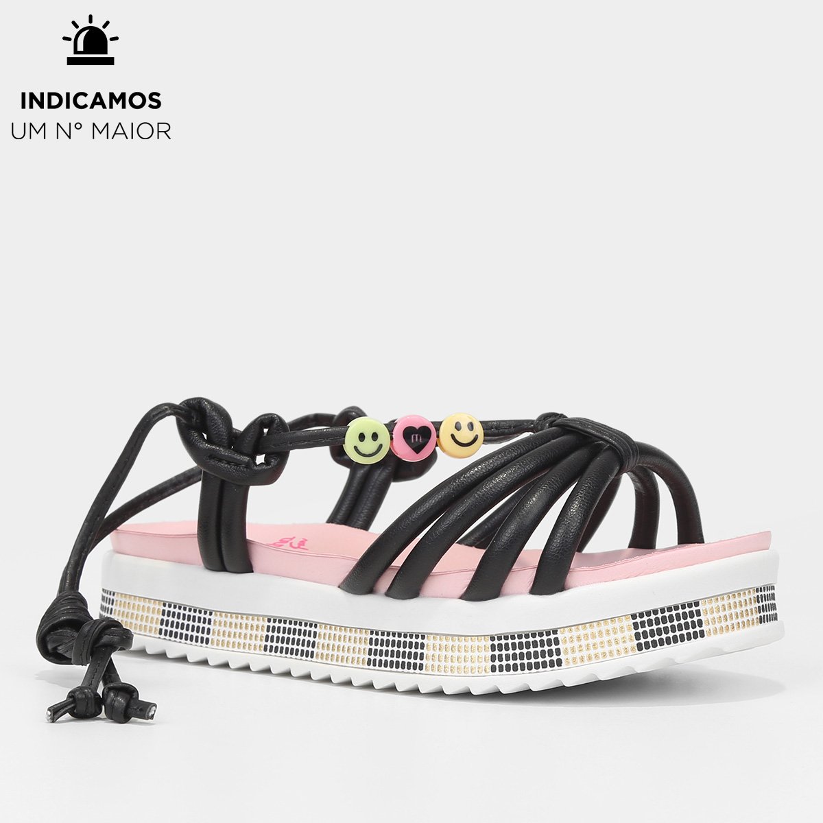 Sandália Infantil Molekinha Fun Flatform Menina - 1