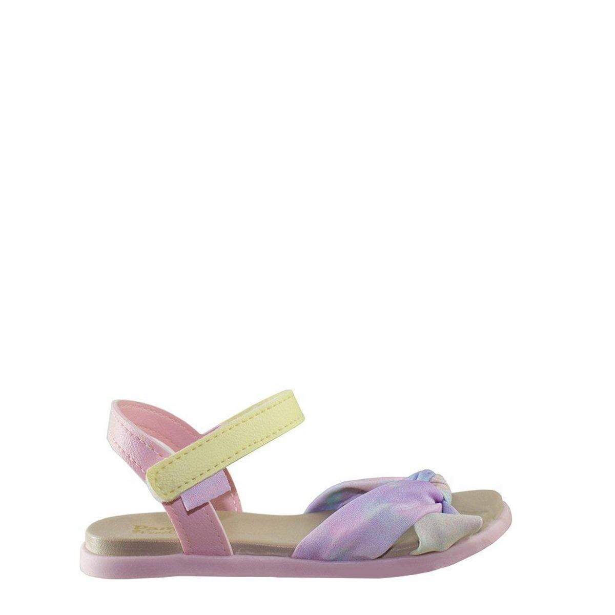 Sandália Infantil Pampili Fly Mini Tie Dye 639.014 - Colorido | Netshoes