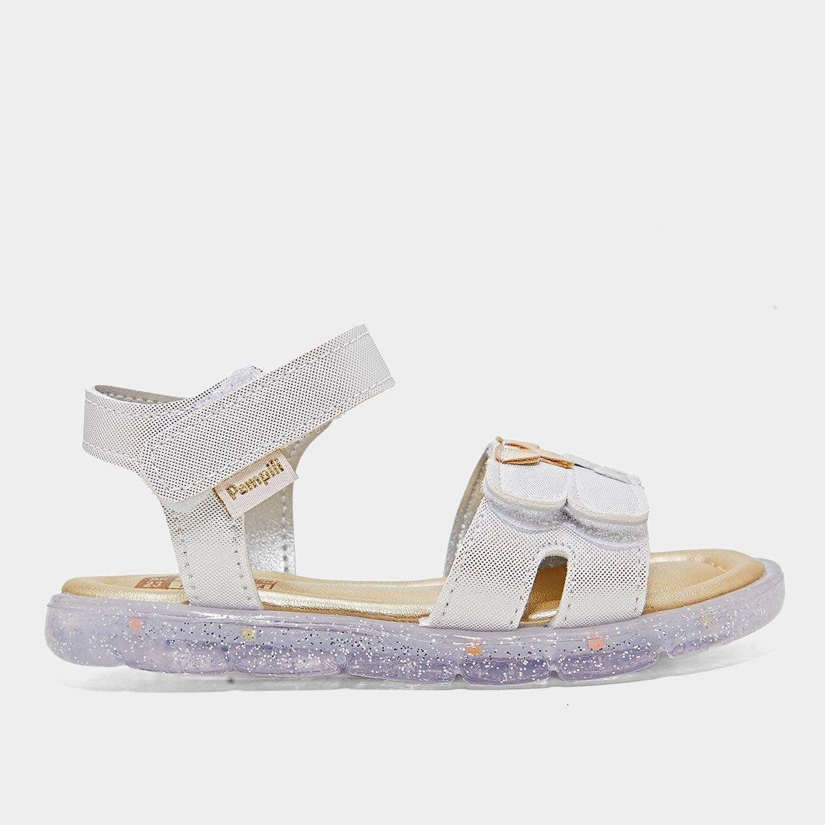 Sandalia Contramao Dourada Infantil em promoção na Netshoes!