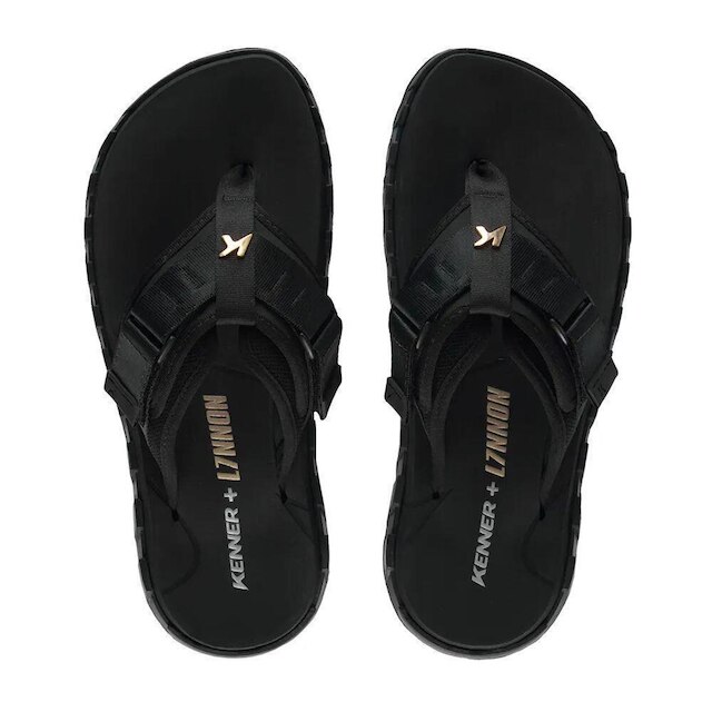 Sandália Kenner Megah Plus L7 Preto 44/45