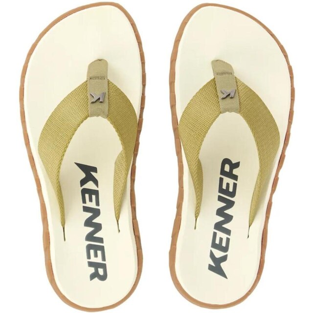 Sandalia Kenner Megah  Verde/ Baunilha 39
