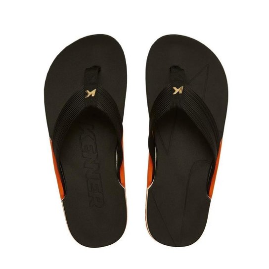 Sandália Kenner NK6 Pro - Preto+Laranja Menor preço em Sandália Kenner NK6 Pro - Preto+Laranja