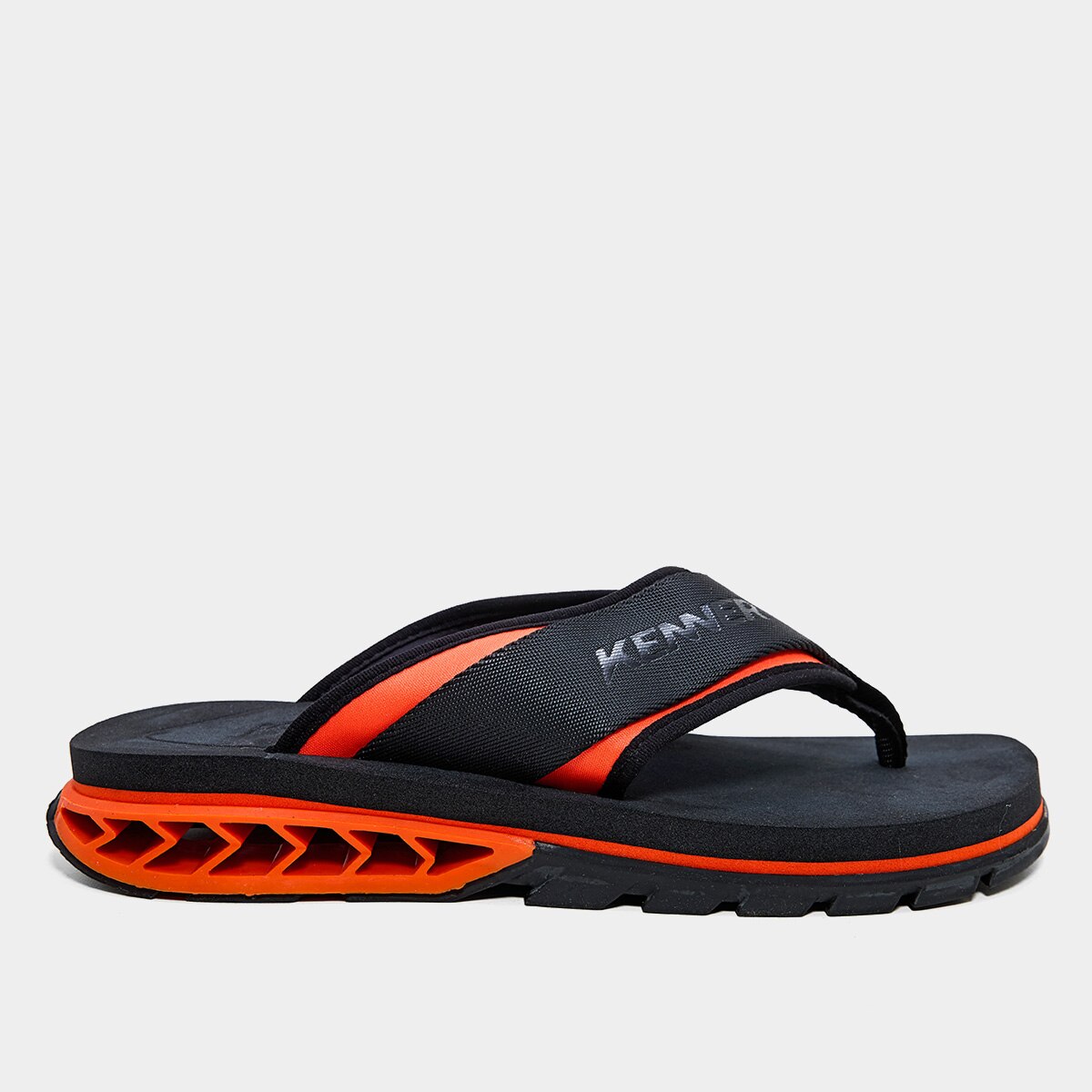 Sandalia Kenner Rakka Sport Masculina Preto Laranja