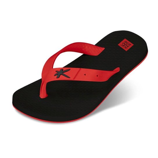Sandália Kenner Summer Torcida Infantil Preto/Vermelho - Preto Menor preço em Sandália Kenner Summer Torcida Infantil Preto/Vermelho - Preto