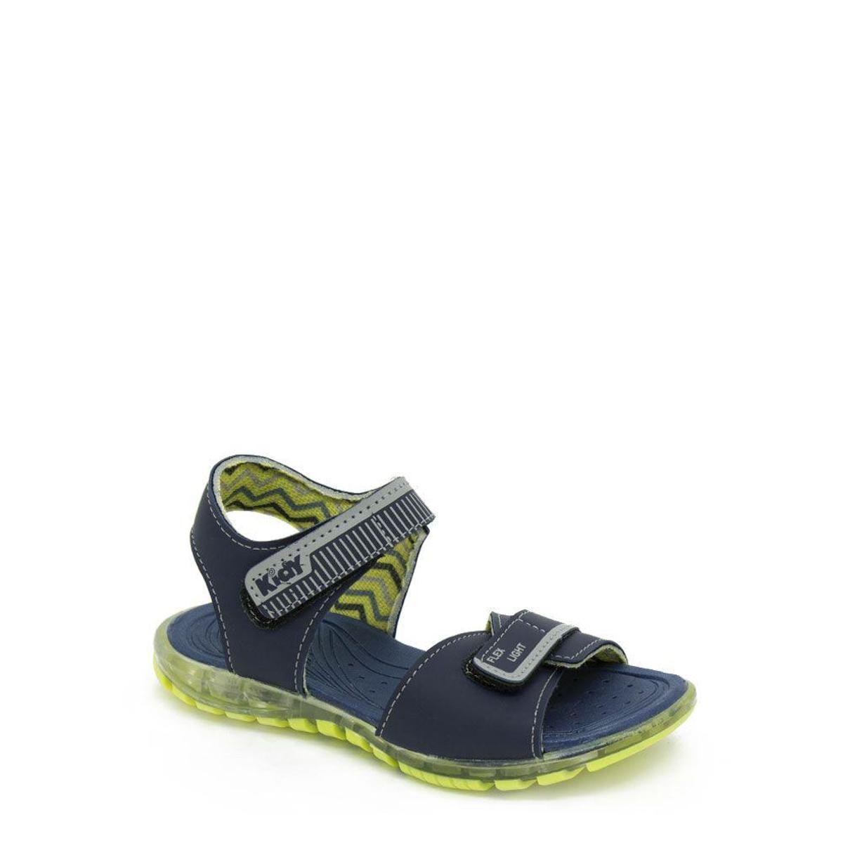 Sandália Kidy Infantil com Led Masculino - Marinho | Netshoes