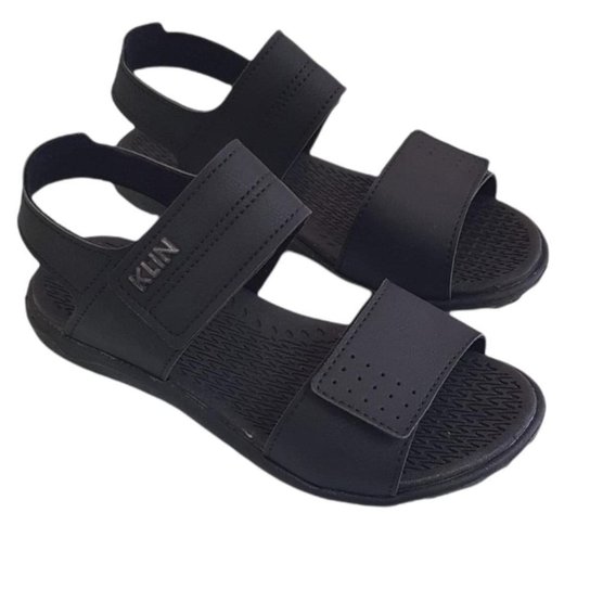 Sandália Klin Infantil Masculina Urban Sport 129 - Preto