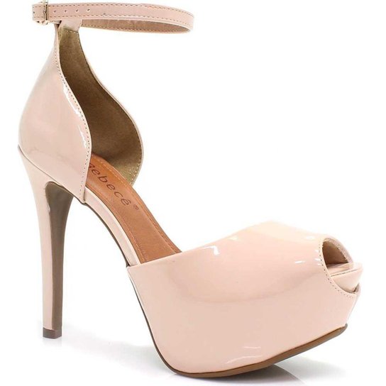 Sandália Meia Pata Feminina Bebecê 8911-052 - Nude Menor preço em Sandália Meia Pata Feminina Bebecê 8911-052 - Nude