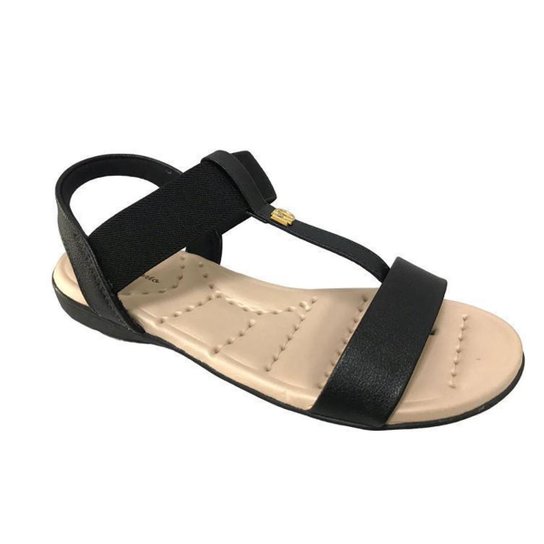 Sandália Modare Adulto Feminino Ultra Conforto - 7053.163 - Preto Menor preço em Sandália Modare Adulto Feminino Ultra Conforto - 7053.163 - Preto