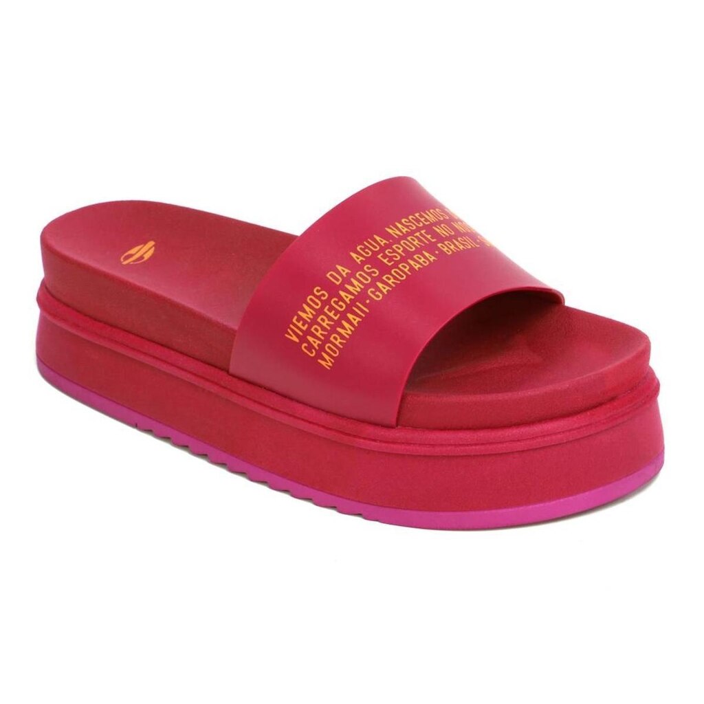 Sandalia Mormaii Maite Flatform  Vermelho 37