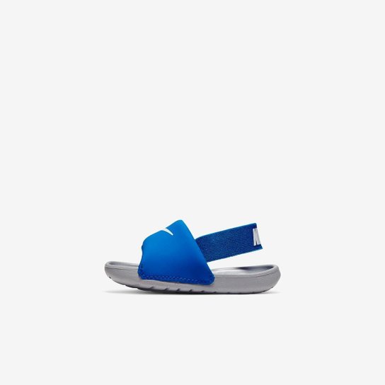 Sandália Nike Kawa Infantil - Azul Menor preço em Sandália Nike Kawa Infantil - Azul