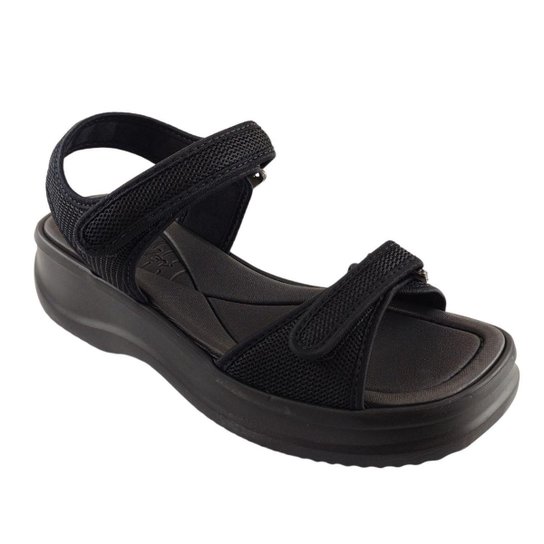 Sandalia Ortopédica Papete Feminina Casual Azaleia Confortavel - Preto Menor preço em Sandalia Ortopédica Papete Feminina Casual Azaleia Confortavel - Preto