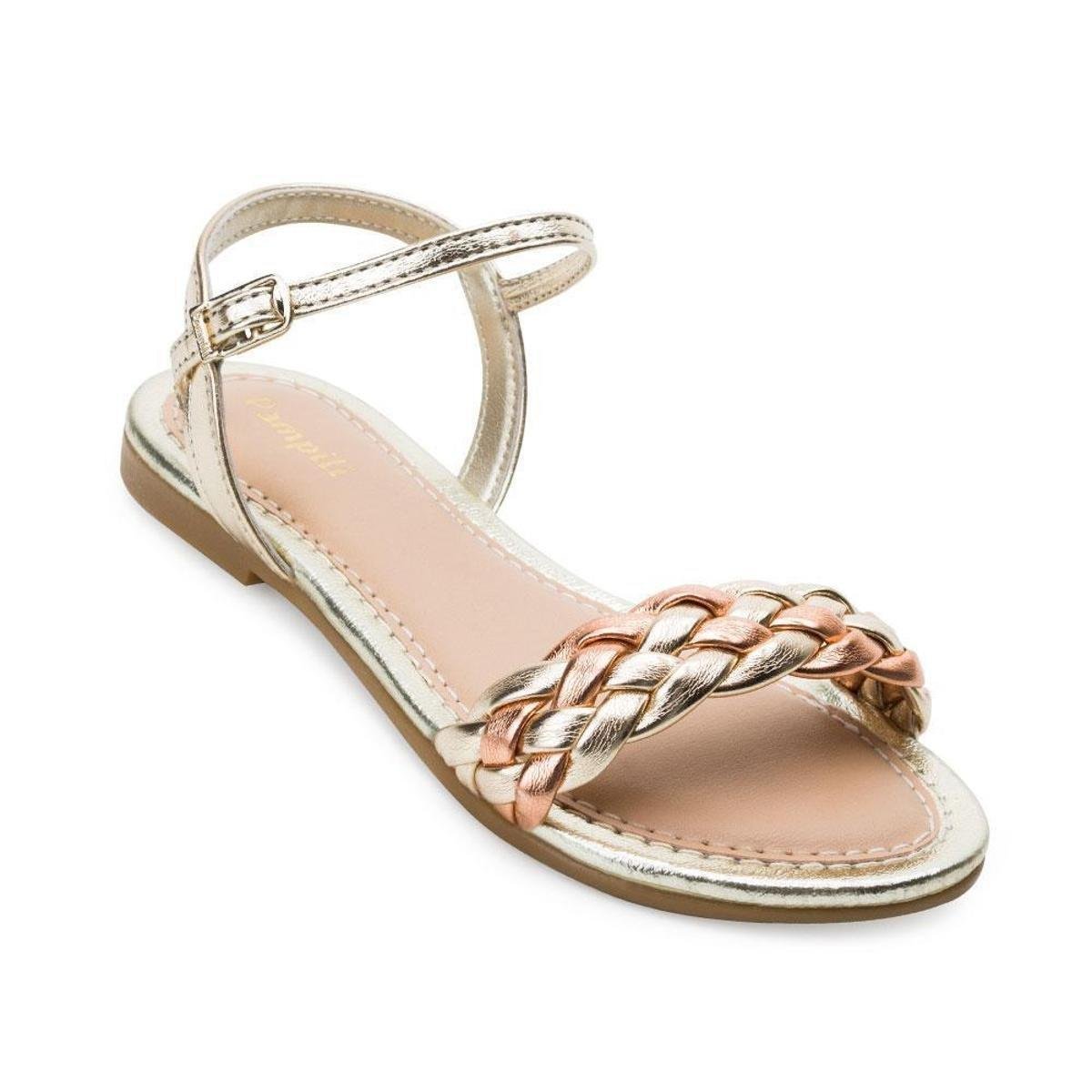 Sandália Pampili Infantil PP21-4091 - Dourado | Netshoes