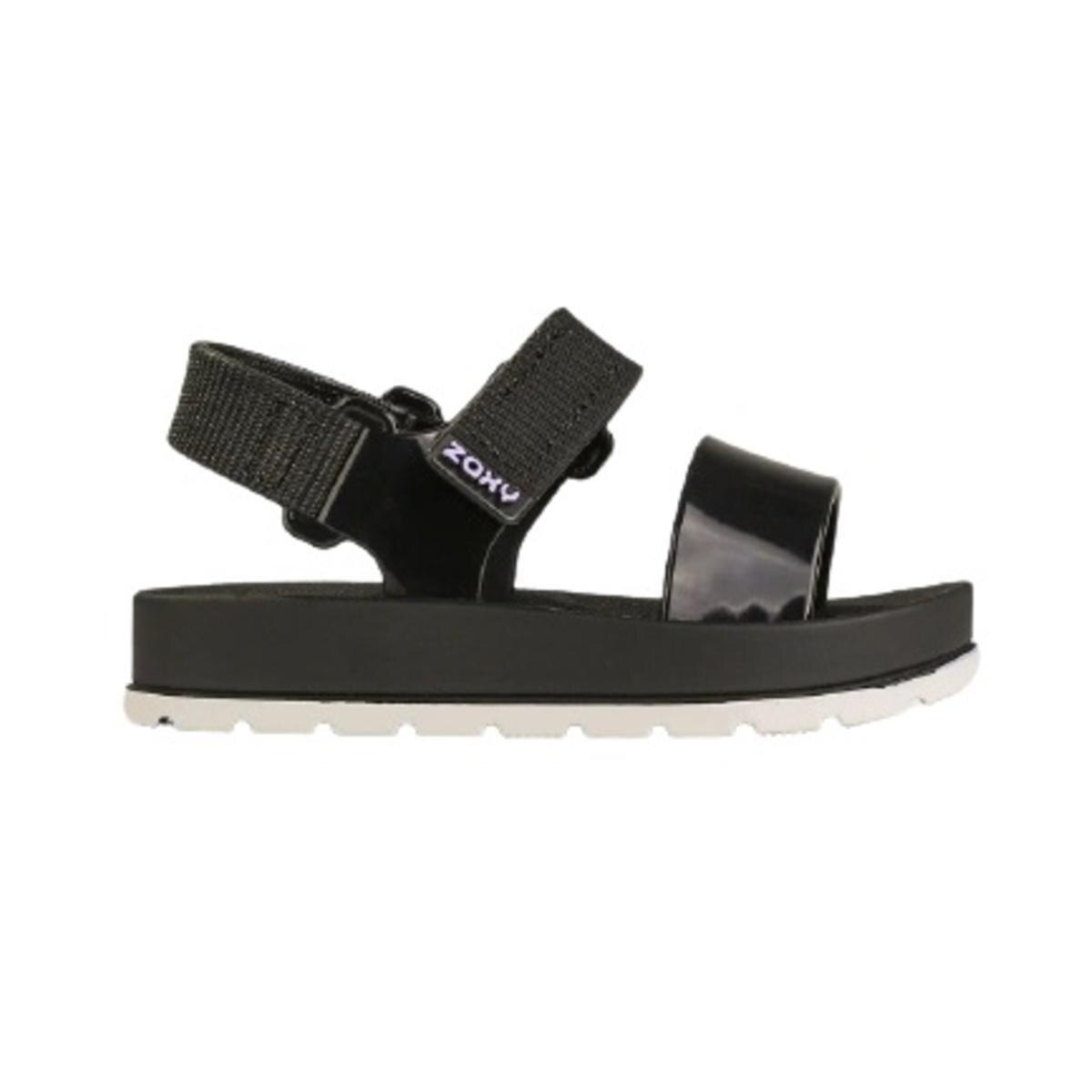 Sandalia Papete Infantil Bebe Menina Com Glitter Zaxy - Preto | Netshoes