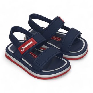Sandália Papete Infantil Cartago Malaga Baby Masculina