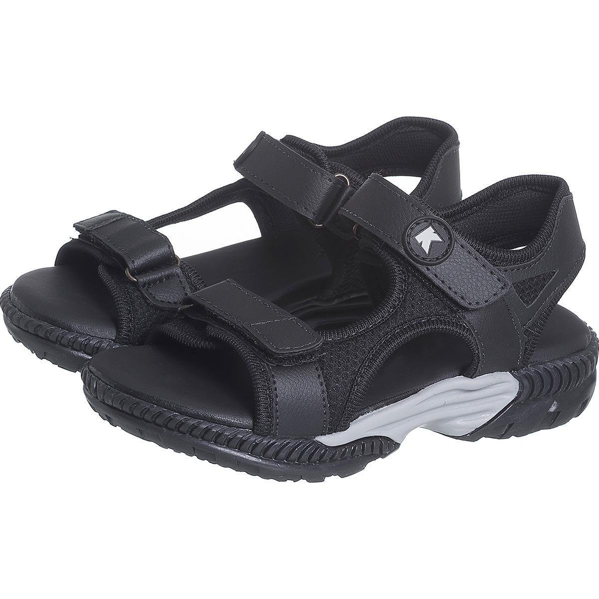 Sandália Papete Infantil Masculina Preta Escolar Kidstep Menor preço em Sandália Papete Infantil Masculina Preta Escolar Kidstep