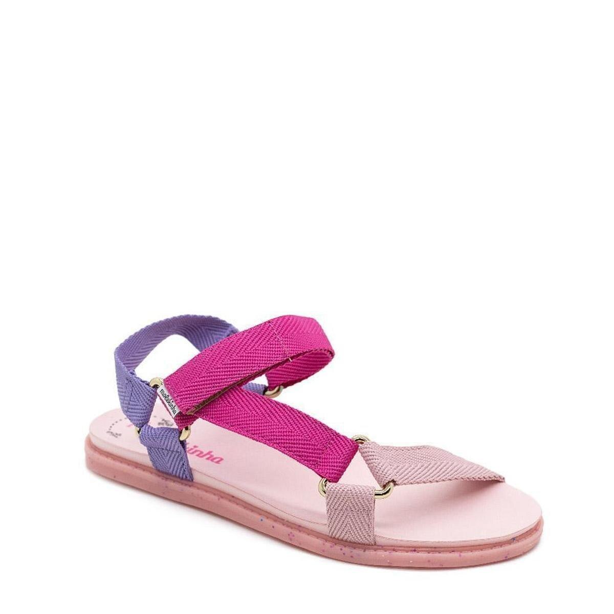 Sandália Papete Infantil Molekinha 2331102 Plataforma Preto/Ouro Rosado em  Promoção | Ofertas na Americanas