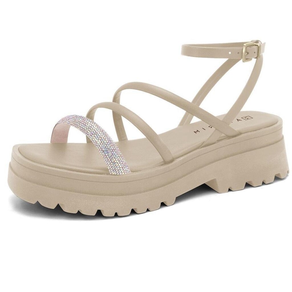 SANDALIA RAMARIM TIRA STRASS AURORA BOREAL REF 2338204
