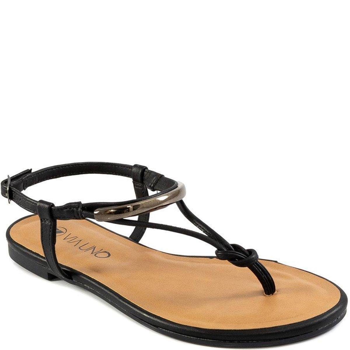 Sandália Rasteira Via Uno Sandalias 2021 Sandália Rasteira