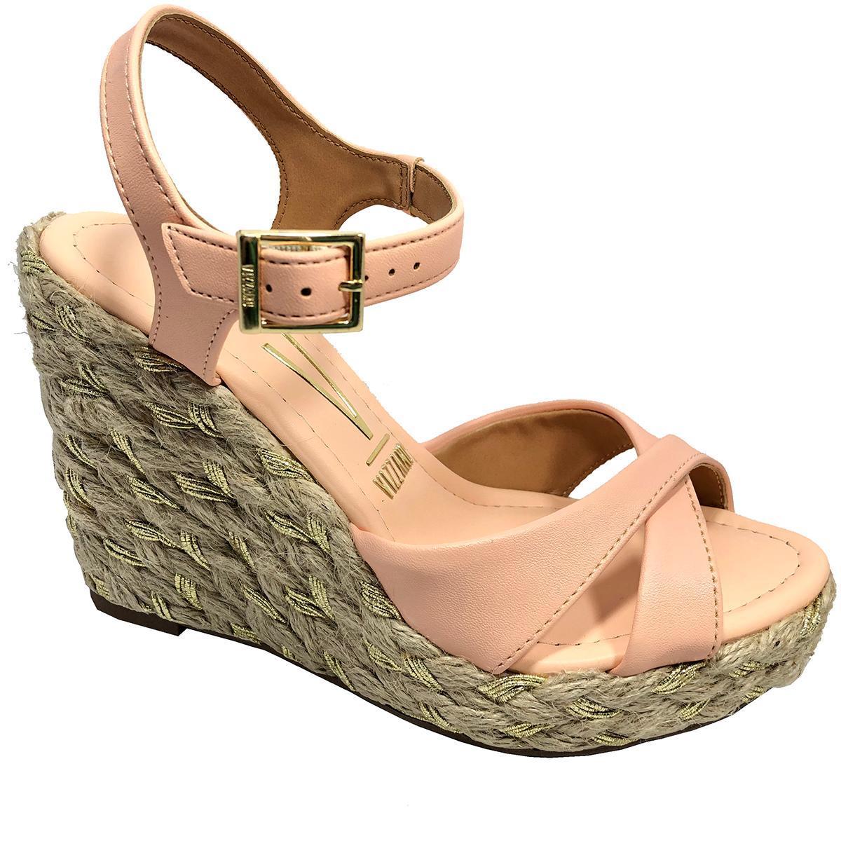 SANDALIA SALTO VIZZANO 6291.1115 PRETO - Nude | Netshoes
