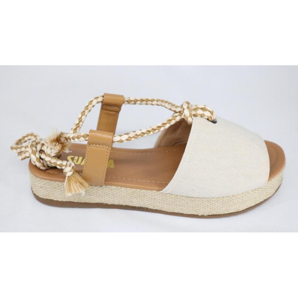 Sandalia Flatform Sua Cia Preto/preto Feminino 8252-13931