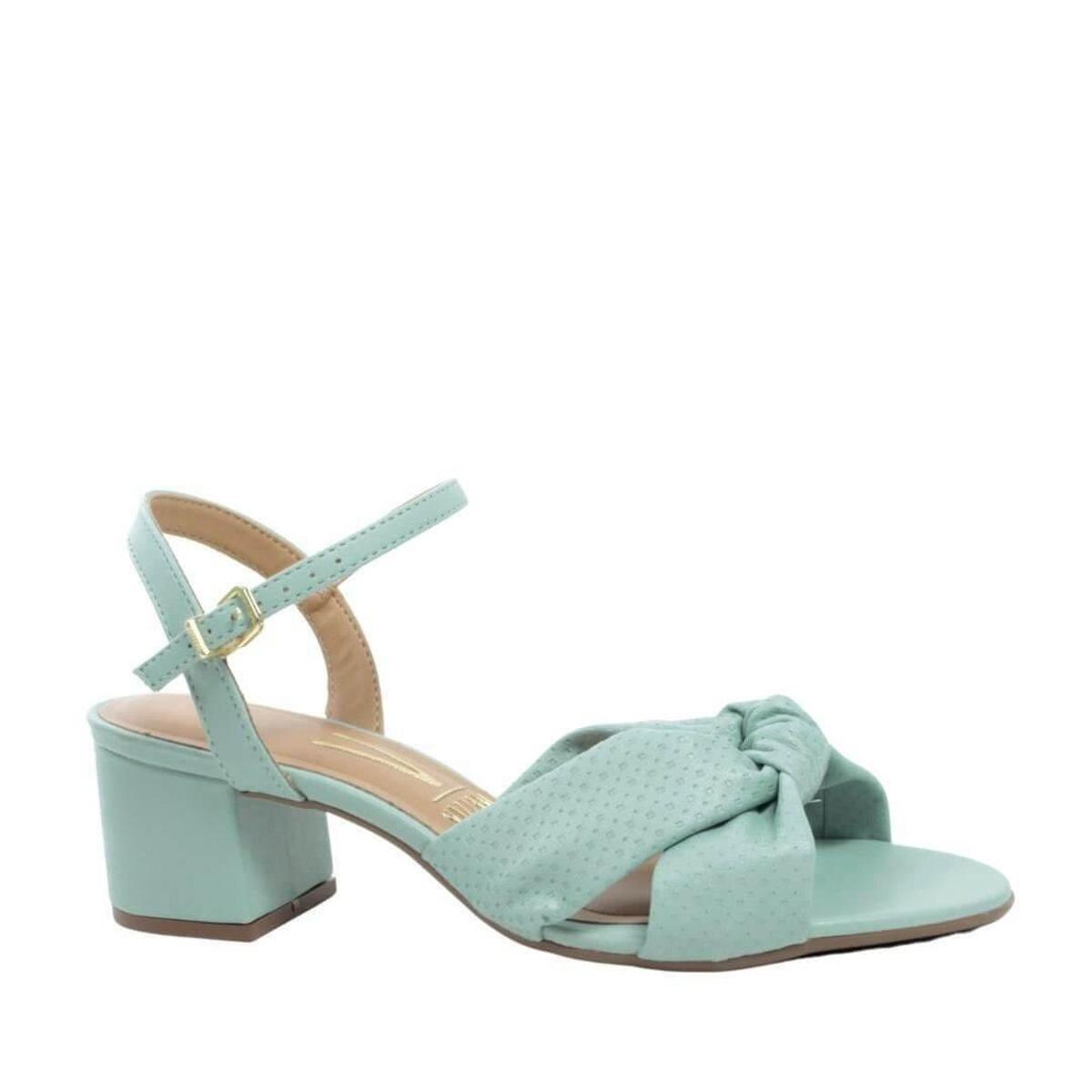 Sandália Vizzano 6291.1122.22500 Nó Textura Feminina - Azul | Netshoes