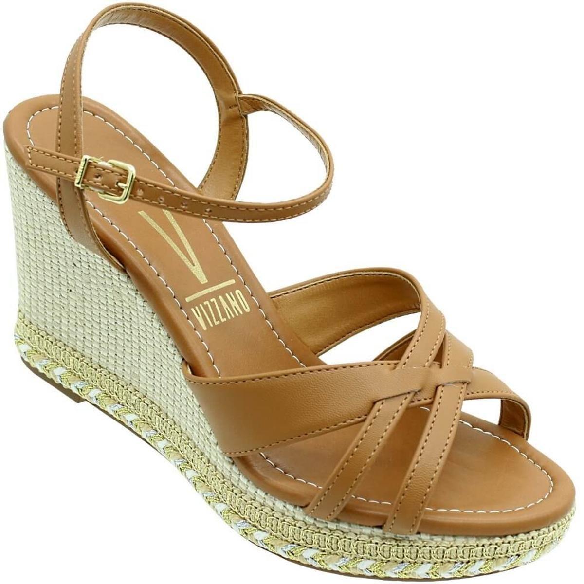 Sandália Plataforma Espadrille Amarração Angélica Azul