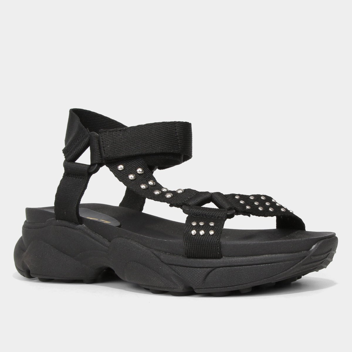 Sandália Zatz Flatform Strass Feminina - 2