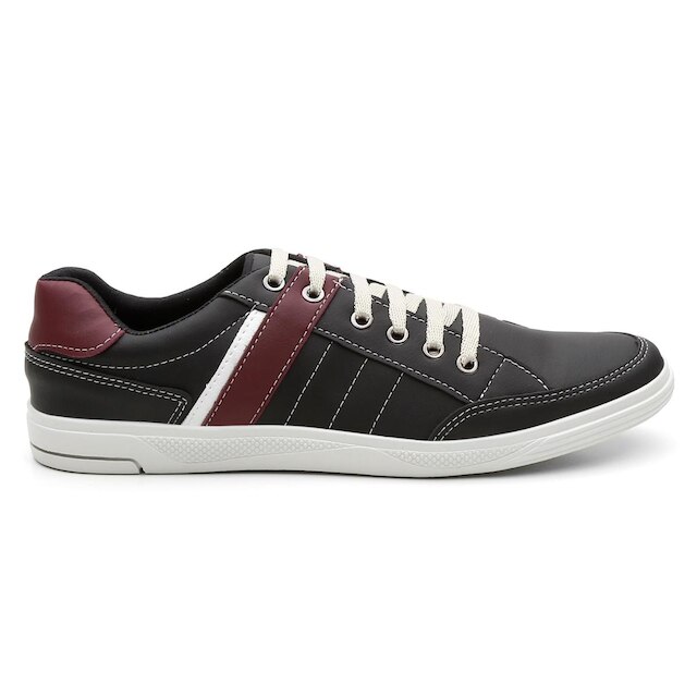 Sapatênis Boot Way Moderno Básico Masculino - Preto | Netshoes