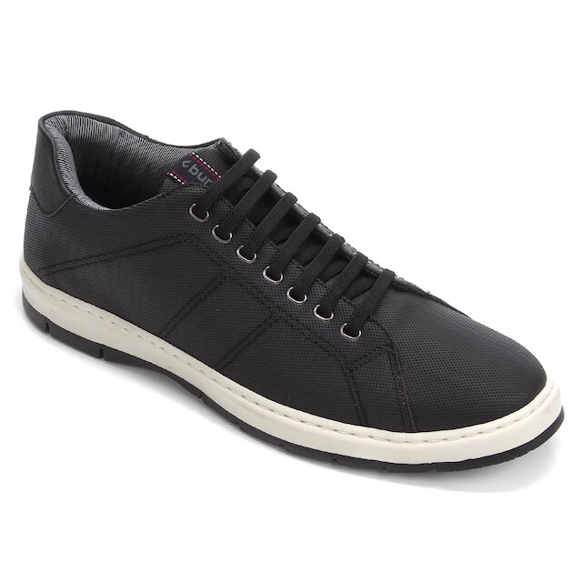 Sapatênis Burn Layer Masculino - Preto+Branco é ruim? Sapatênis Burn Layer Masculino - Preto+Branco é boa?