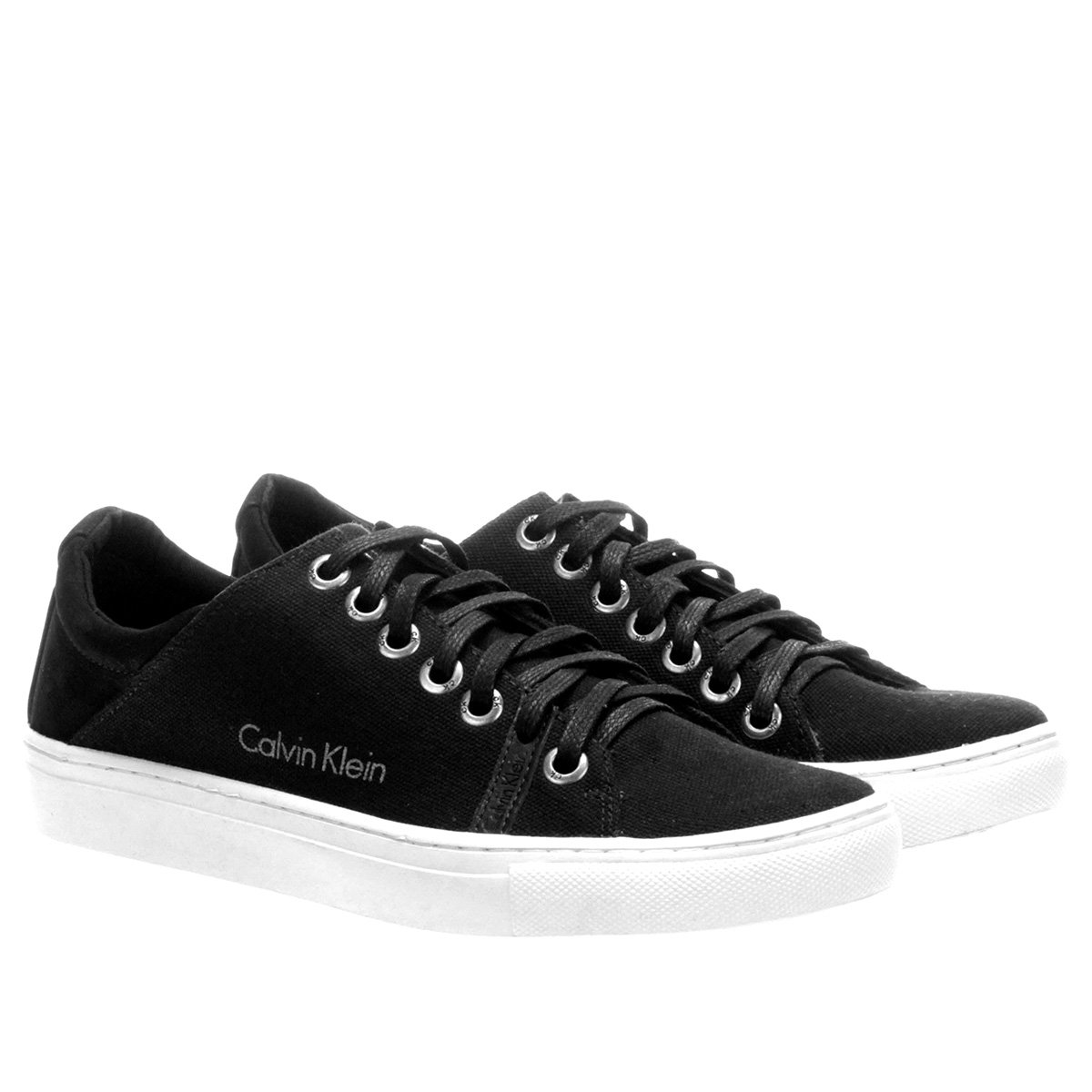 Sapatênis Calvin Klein Coney Island - Preto | Netshoes
