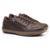 Sapatênis Casual Com Detalhe De Zíper Masculino Estilo e Conforto - Marrom