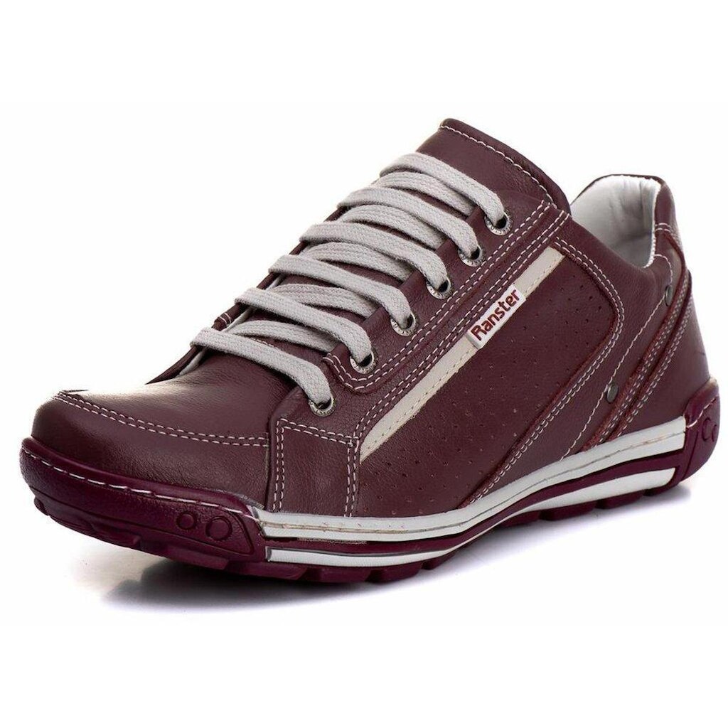 Sapatênis Casual Conforto Couro Masculino