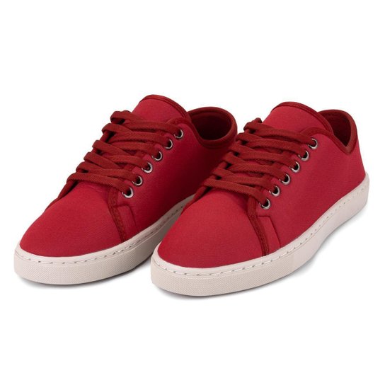 Sapatênis Casual Mb Cano Baixo Versátil E Confortável Masculino - Vermelho Menor preço em Sapatênis Casual Mb Cano Baixo Versátil E Confortável Masculino - Vermelho
