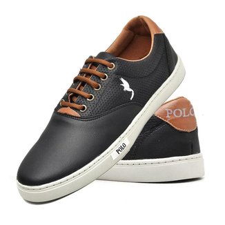 Sapatênis Casual Polo Blu Masculino Confortável Dia a Dia