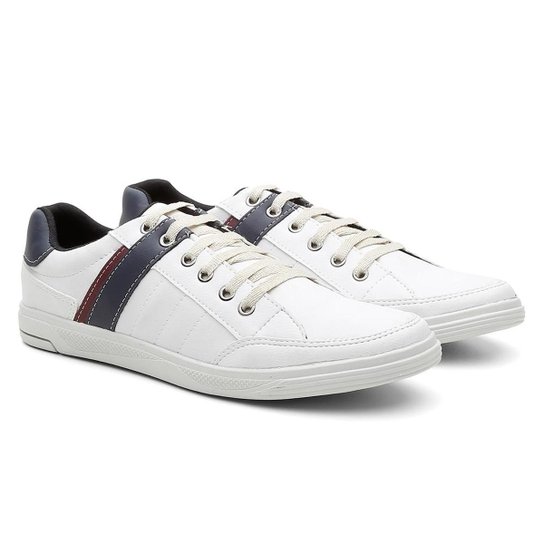 Sapatênis Casual Sola Borracha Palmilha Conforto - Branco é ruim? Sapatênis Casual Sola Borracha Palmilha Conforto - Branco é boa?