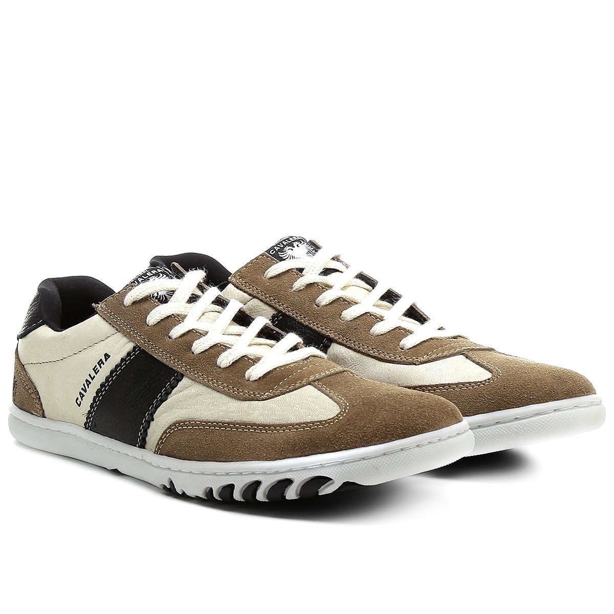 Sapatênis Cavalera Benny - Off White+Bege | Netshoes