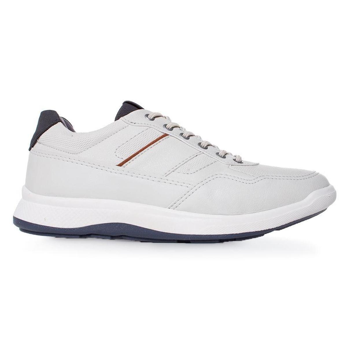 Sapatênis Cazzac Natural Cinza/Preto 43 - Cinza | Netshoes