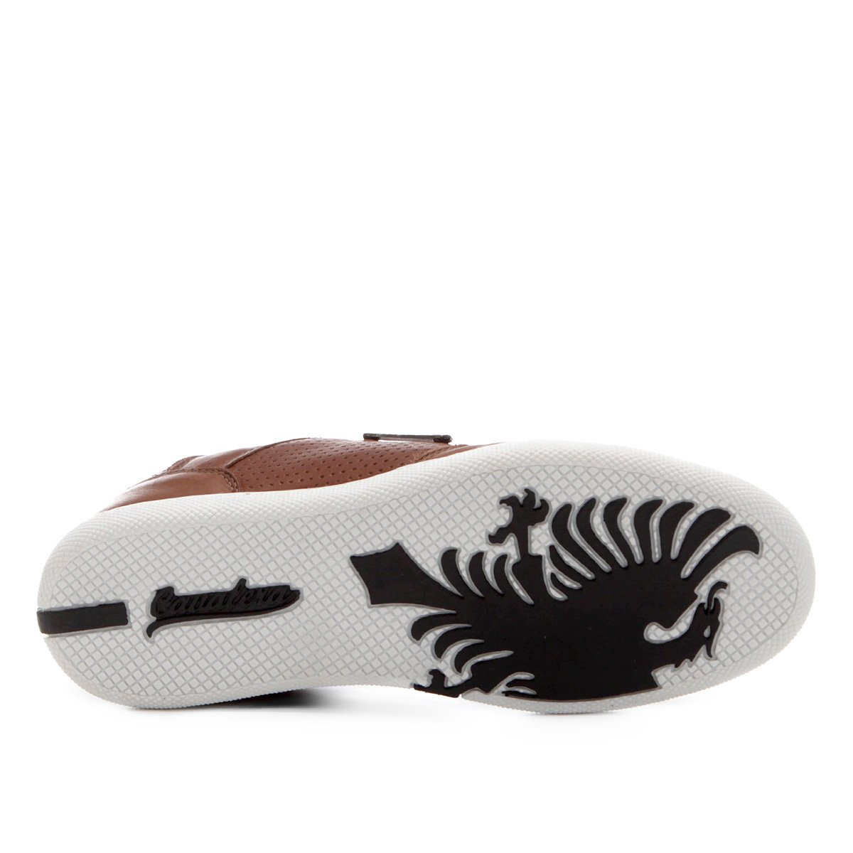 Sapatênis Couro Cavalera Breno Masculino - Marrom | Netshoes