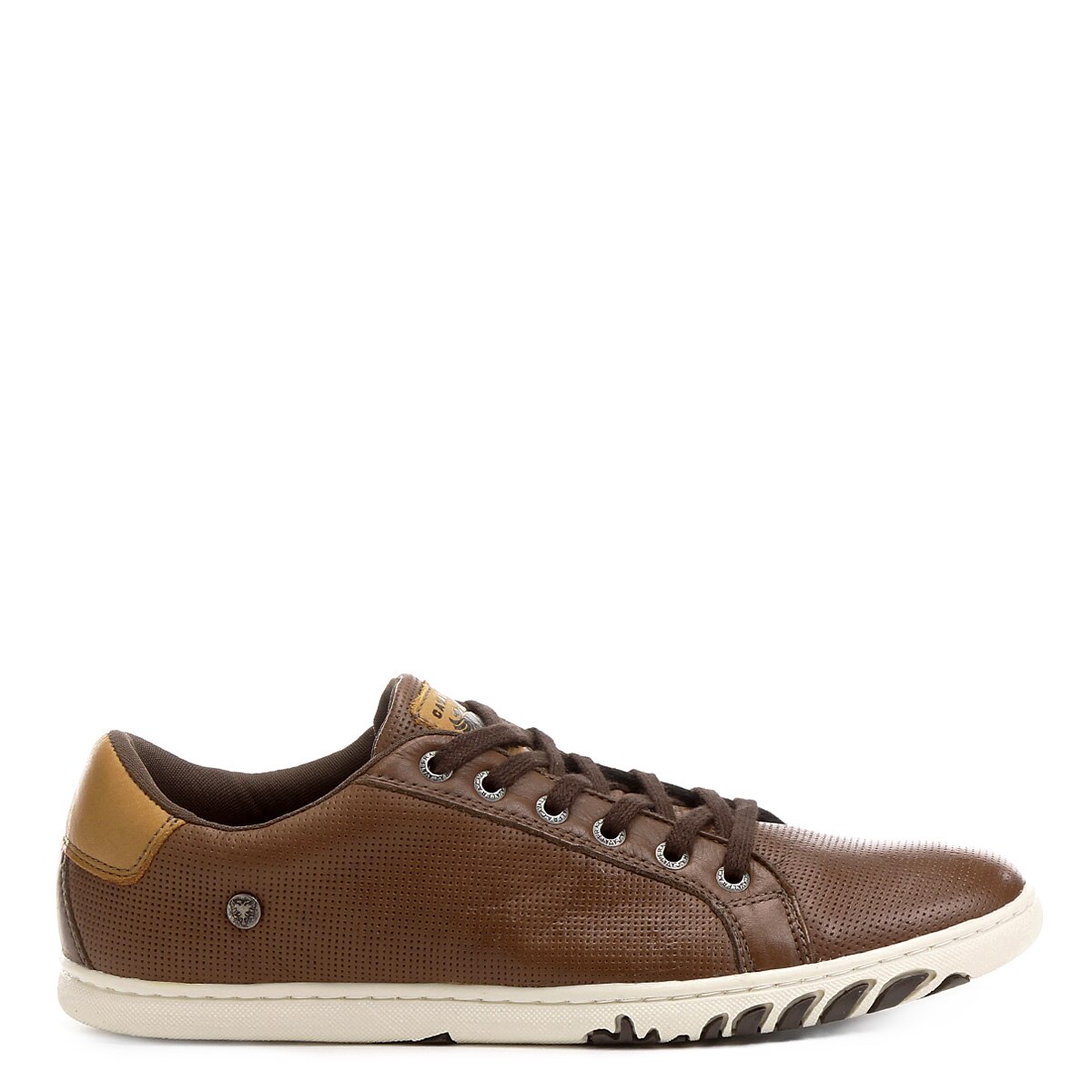 Sapatênis Couro Cavalera Marcos Masculino - Marrom | Netshoes