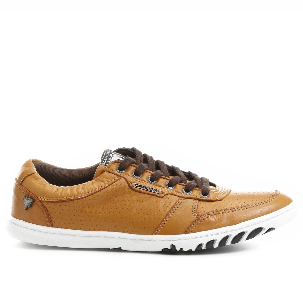 sapatênis couro cavalera milo masculino