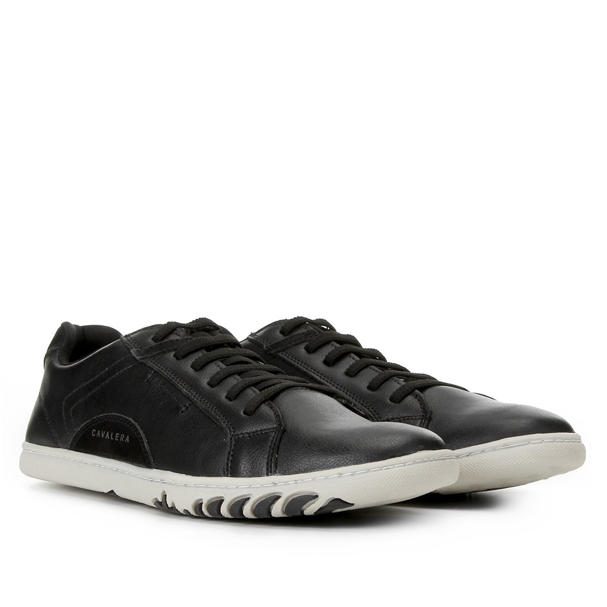 Sapatênis Couro Cavalera Tanaka Masculino - Preto | Netshoes