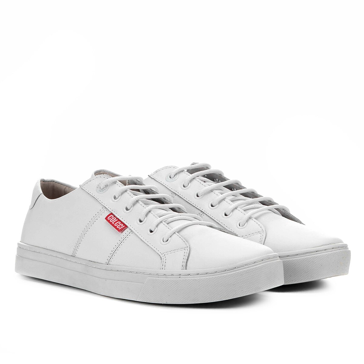 sapatênis couro colcci masculino